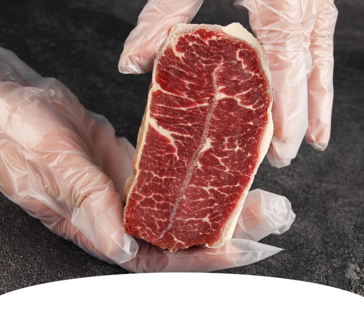 丰锅足食安格斯原切雪花牡蛎肉m3谷饲板腱牛排1800g厚切约100g片新鲜0