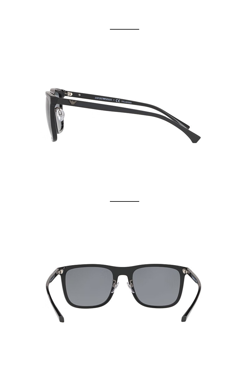 armani阿玛尼墨镜男款太阳镜板材眼镜0ea4131d 50426g-55mm黑色非偏光