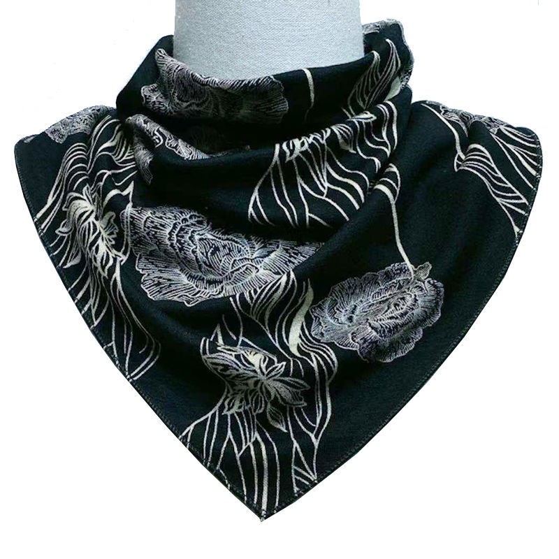 薄款护颈围脖女夏季防晒脖套时尚假领子韩版百搭气质新款三角围巾