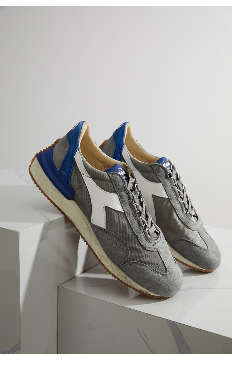 石洗做旧慢跑鞋意大利产equipe 灰/深灰/75061 39【图片 价格 品牌