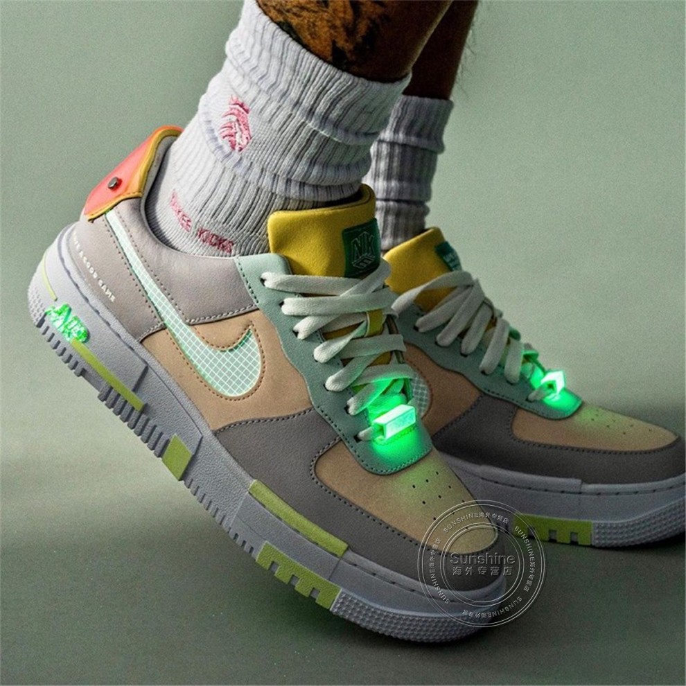 耐克nikeairforce1男女鞋af1空军一号板鞋电竞电玩夜光联名休闲鞋运动