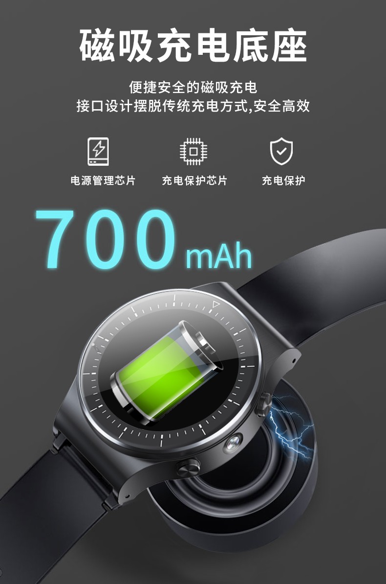 趣猫qumao儿童电话手表4g全网通学生移动电信拍照防摔360防水插卡精准