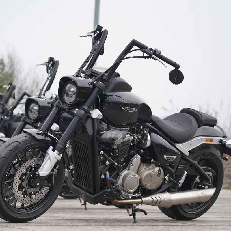 雷卡迪rx3复古摩托车重型巡航机车250cc太子车国四电喷整车可上牌 rx7