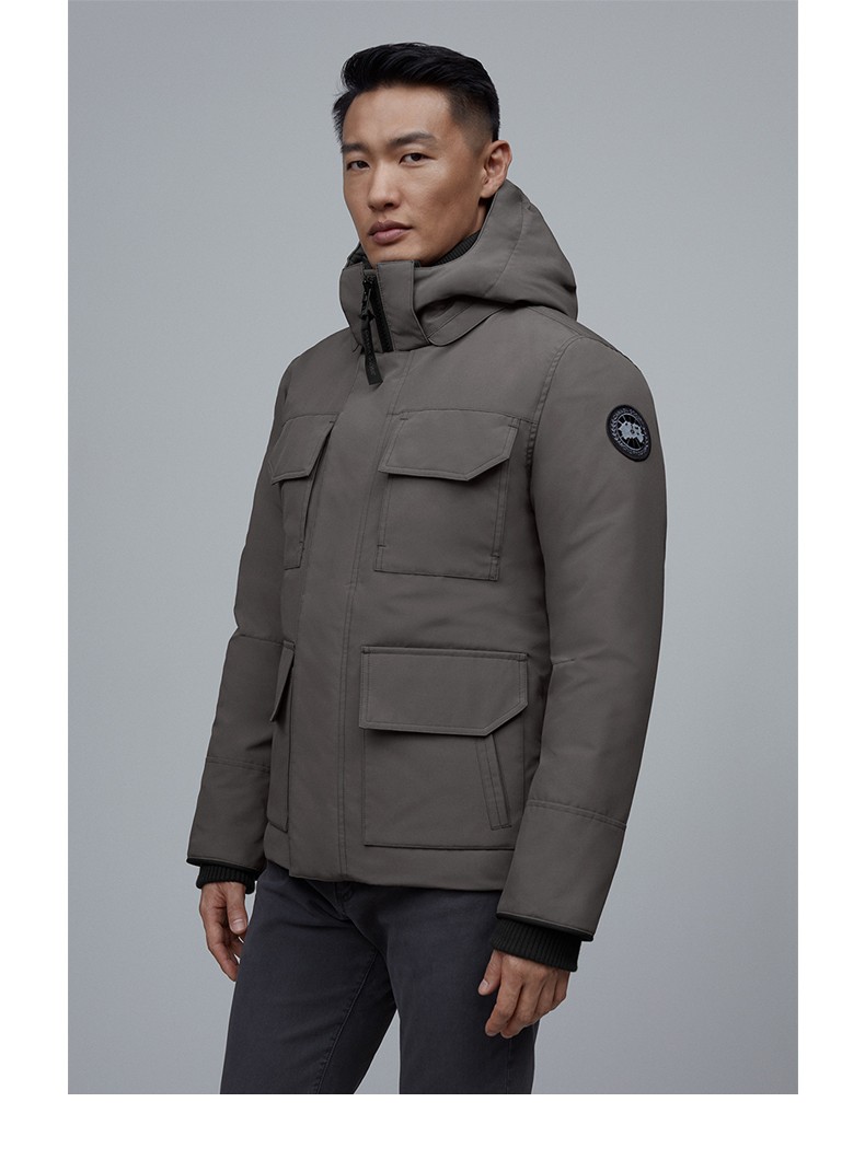 canadagoose加拿大鹅maitland黑标派克大衣4550mb大鹅羽绒服67深蓝色m