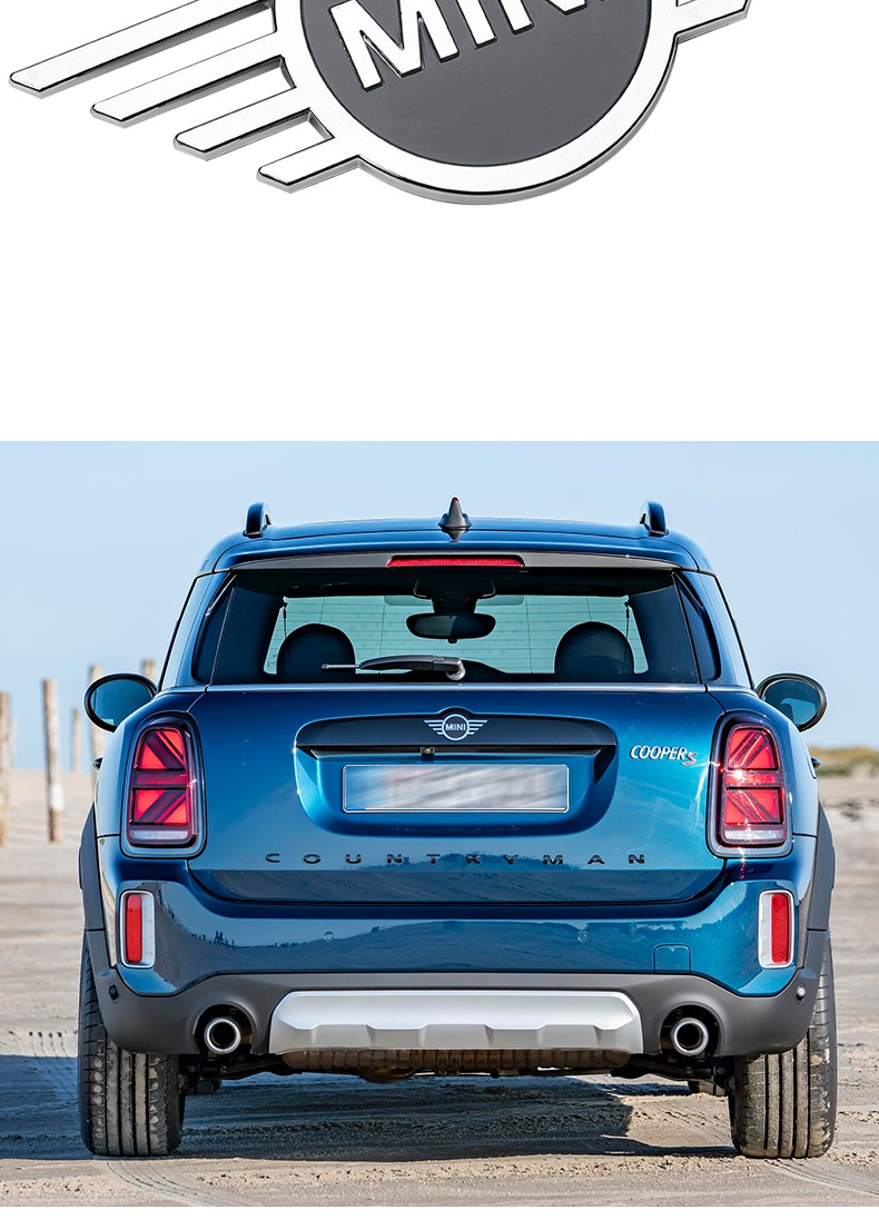 宝马迷你前后车标 cooper r56 f54 f55 f56 f60引擎盖车标贴 原车一致