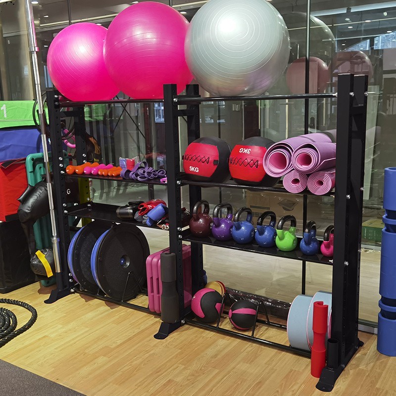 瑜伽球架子健身球多层瑜伽馆置健身房物架健身房放波速球半球药球的