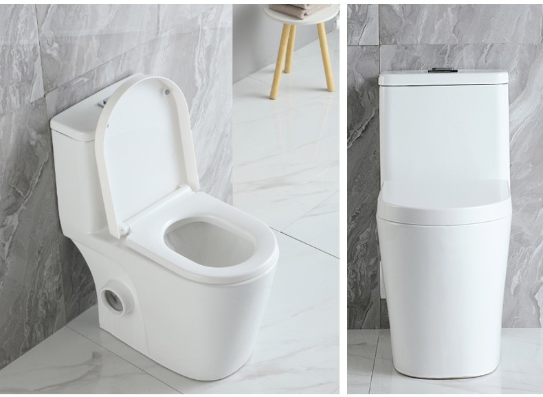 科勒京 卫浴侧排水马桶左右排直冲式坐便器横排后排水墙排家用座便器