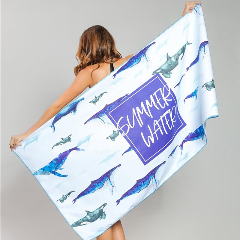 新款女士速干浴巾游泳毛巾运动健身男吸水巾旅行毛巾快干沙滩巾丛林