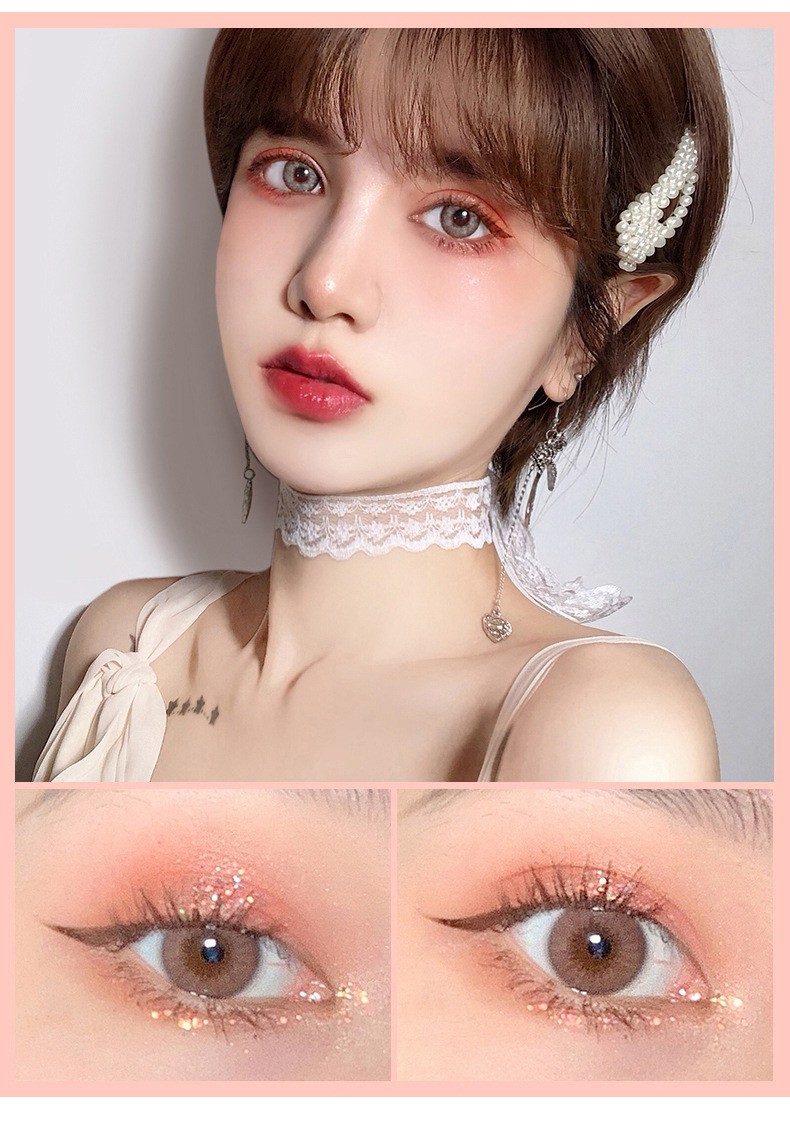 九色眼影盘舞台妆亮片轻欧美妆珠光哑光日常橘色大地色眼影p104甜橙