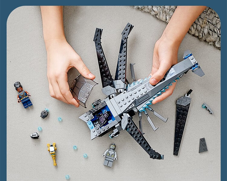 乐高官方认证店乐高lego超级英雄系列积木玩具76167钢铁侠机甲库