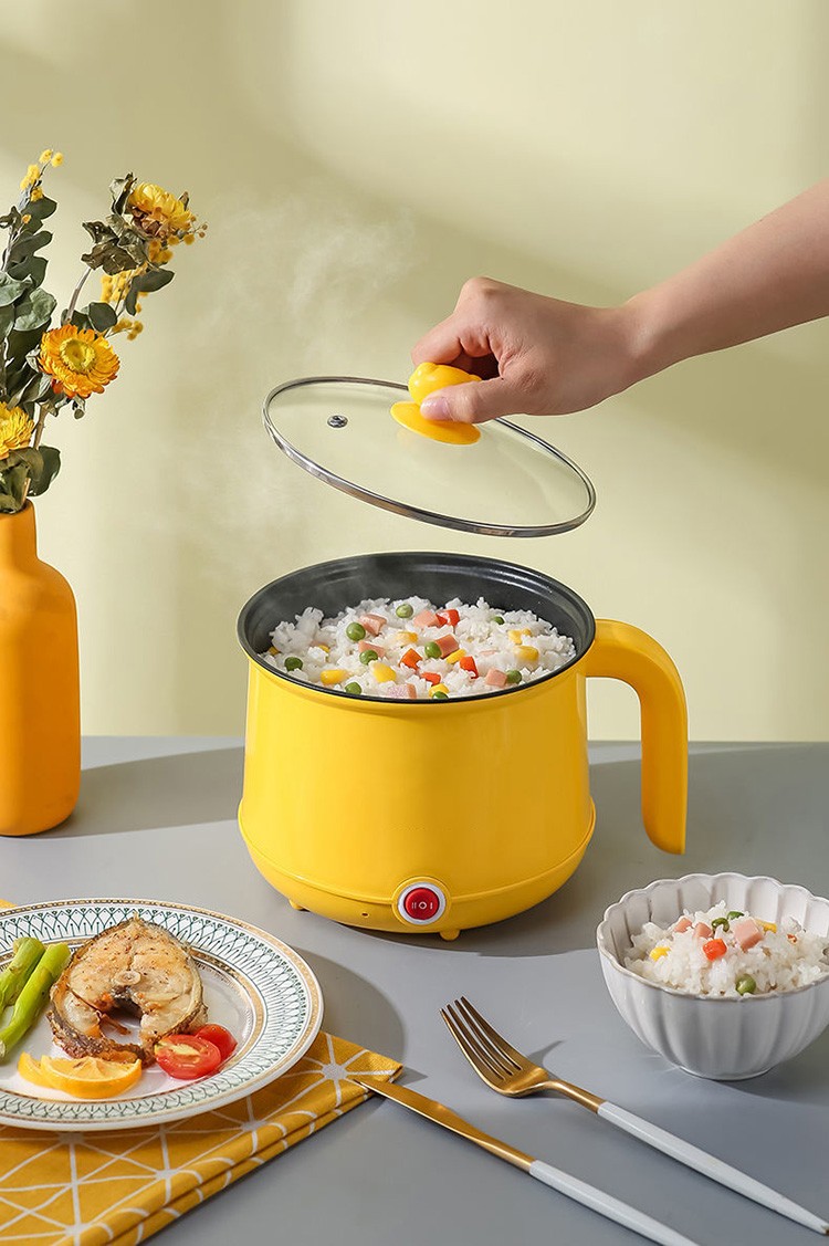 辉荣星宿舍锅学生锅多用饭煲煮饭煮面锅迷你泡面锅寝室锅具小火锅1人2