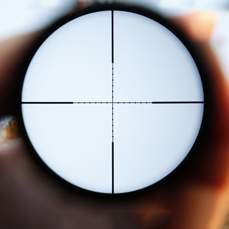 强抗震瞄准镜十字镜24倍416x44短款狙i击镜可调吃鸡八倍镜4倍瞄准器bu