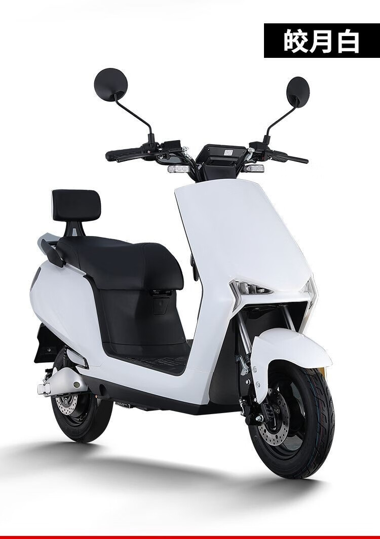 新款n9电动车超长续航电瓶车成人智能双碟刹72v高速电摩超长续航 英伦