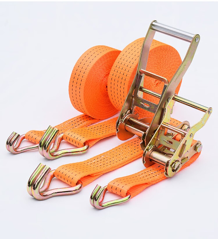 货车紧绳器汽车货物拉紧器收紧捆绑带集装箱固定带加厚捆扎绳38cm4米