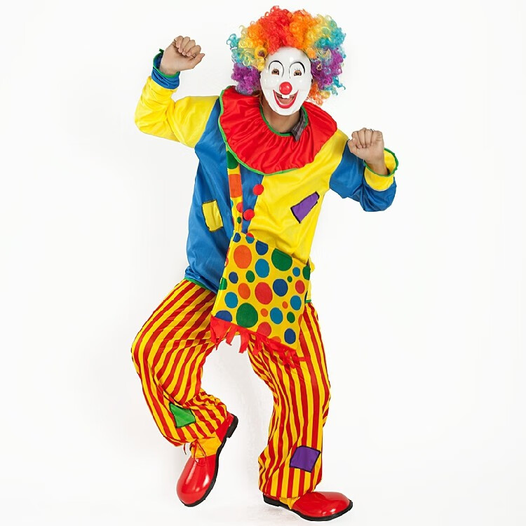 妲菲妮万圣节小丑服装成人装扮cosplay演出服派对搞笑魔术表演服装扮