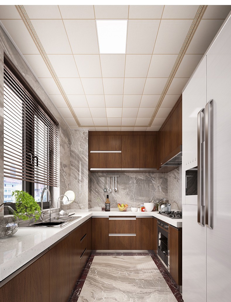 雷士照明集成吊顶灯led吸顶灯厨房灯卫生间嵌入式平板铝扣板天花板