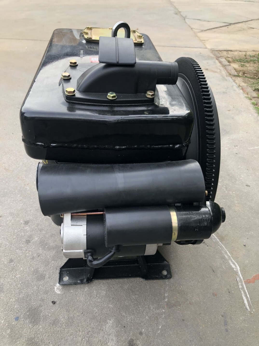 时风柴油机sf24sf28马力单缸农用三轮车四轮车电启动发动机 颜色 sf28