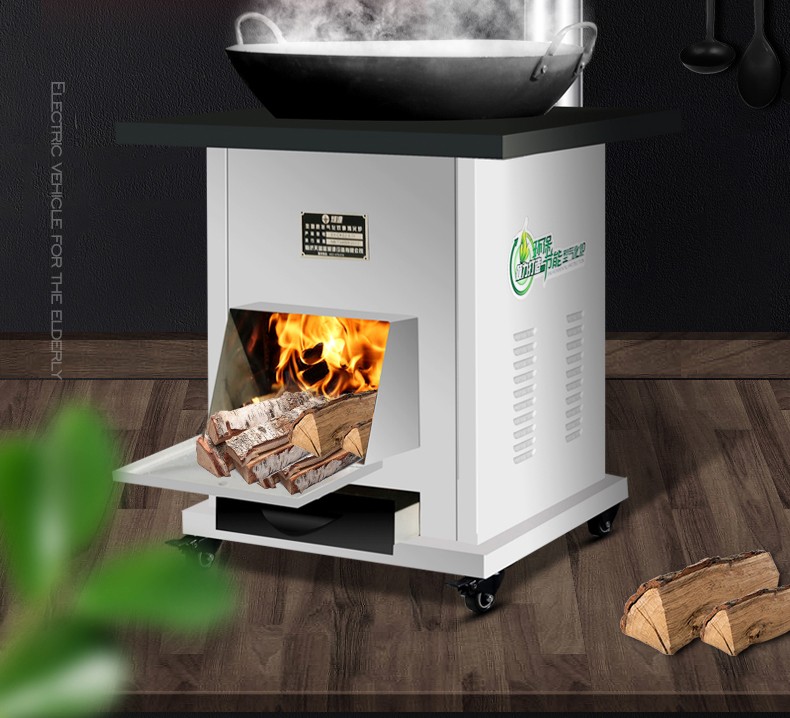 农村家用柴火灶烧木柴节能无烟大锅台土灶台户外移动室内柴火炉 长50*