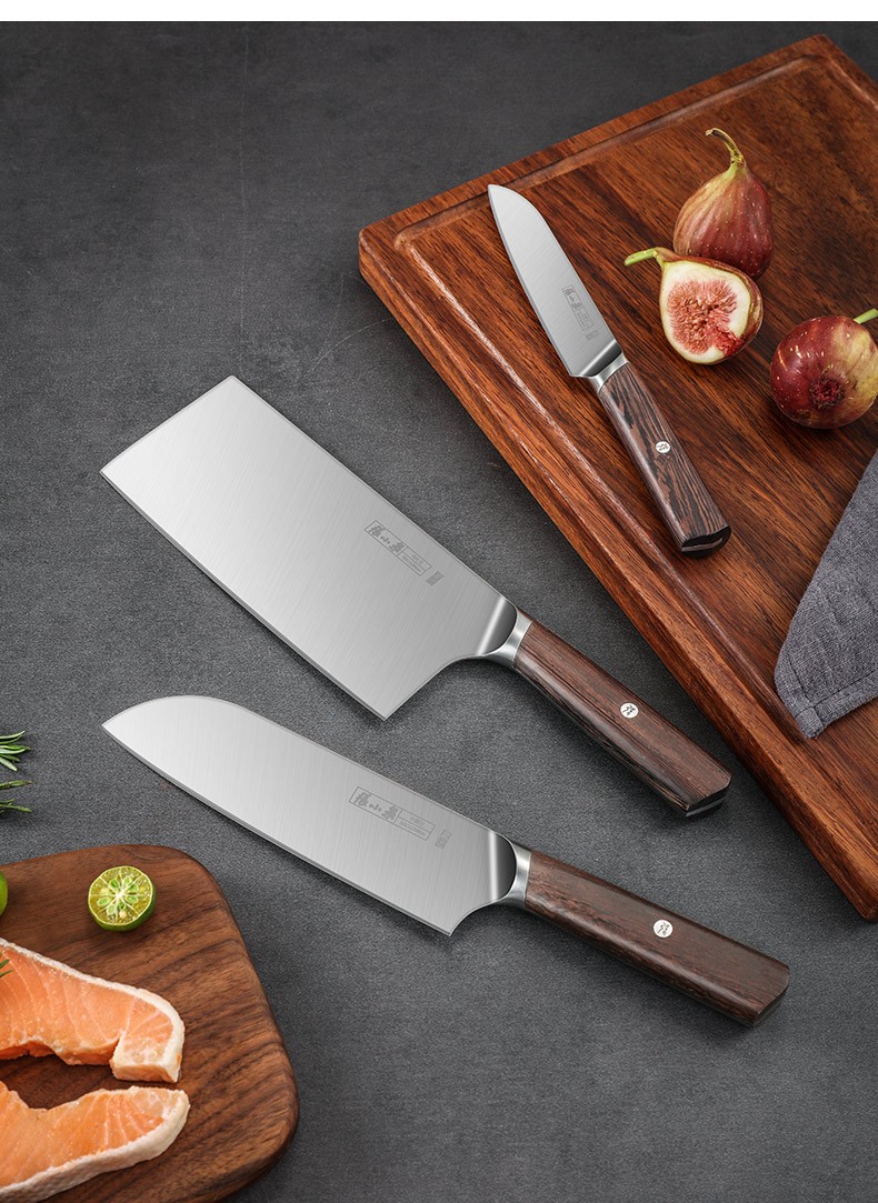 张小泉淳雅套刀家用刀具套装六件套不锈钢菜刀组合淳雅六件套