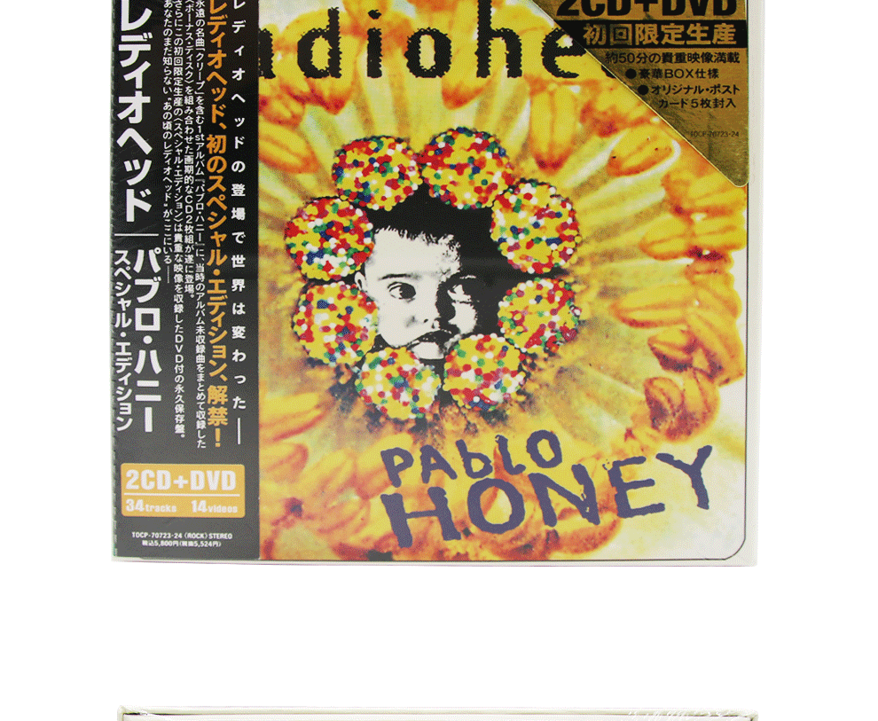 电台司令成名曲creepradioheadpablohoney2cddvd