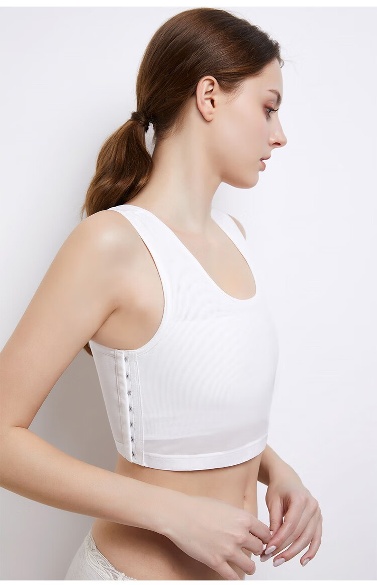 优莱馨束胸les内衣显胸小大胸显平胸女裹胸学生运动塑胸背心缩胸 肤色