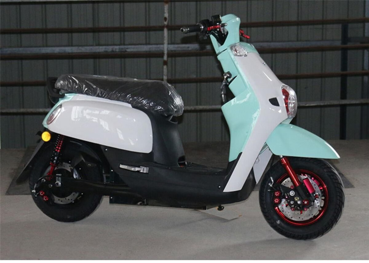 复古酷奇s5电摩 电动摩托车72v电瓶车96高速改装跑车大功率 进取版