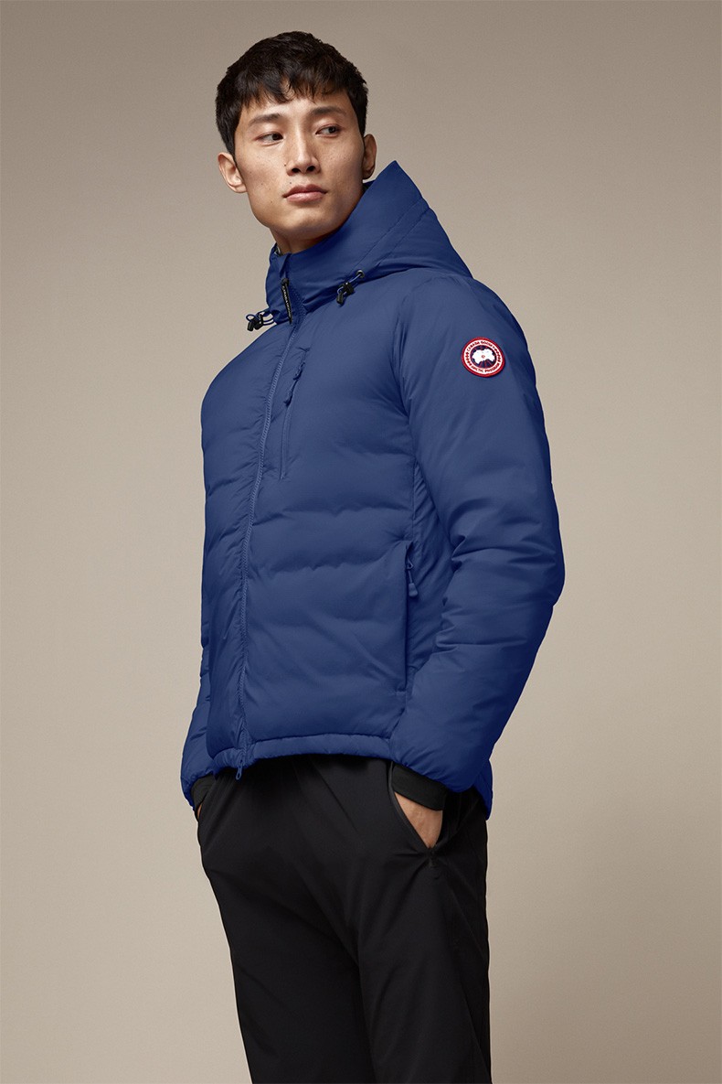 canada goose加拿大鹅 lodge男士fusion fit版羽绒连帽衫哑光5078ma