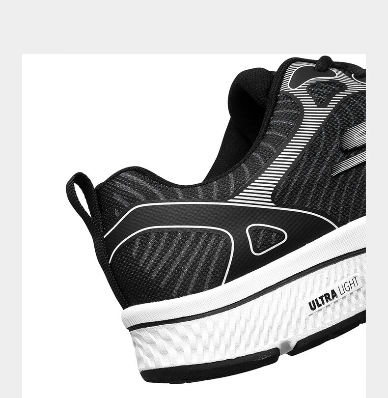 skechers斯凯奇夏季情侣款魔幻波纹运动鞋轻便透气跑步鞋 220035-wbkr