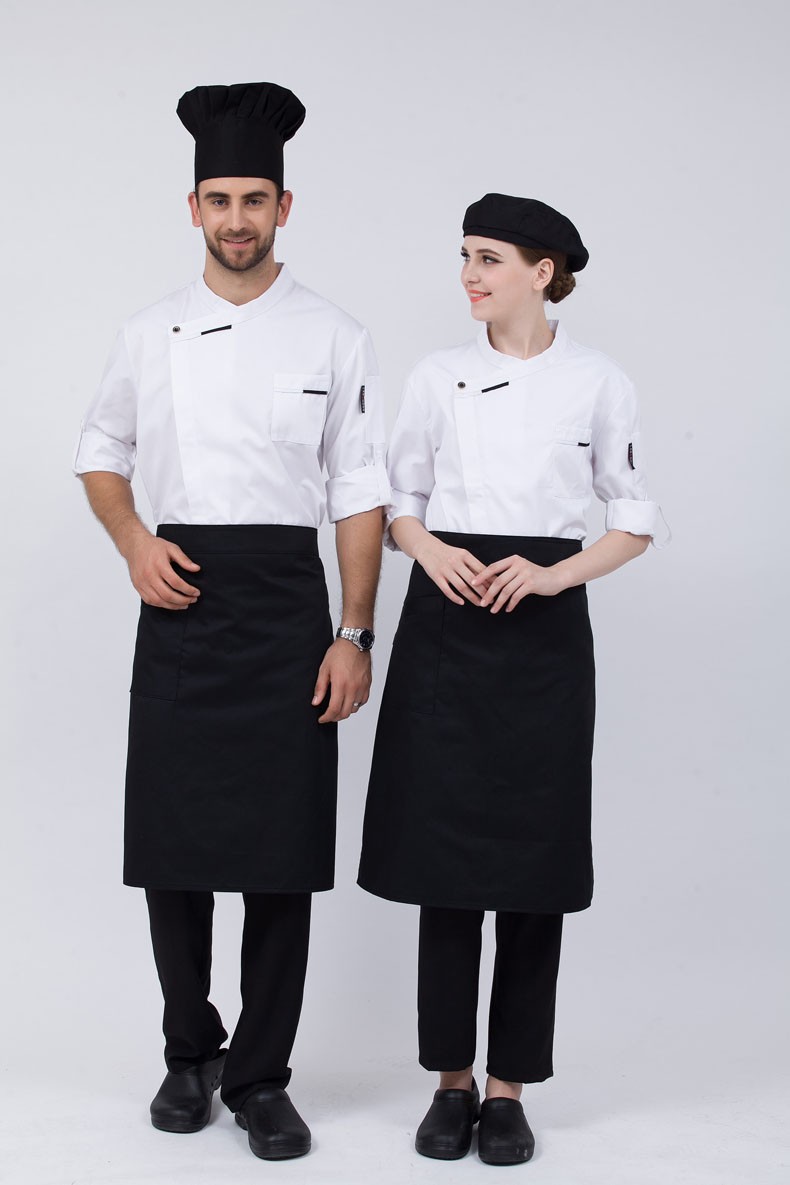嘉之懿阳 厨师服法式西餐厅蛋糕店烘焙男女厨师餐饮工作服长袖面包店