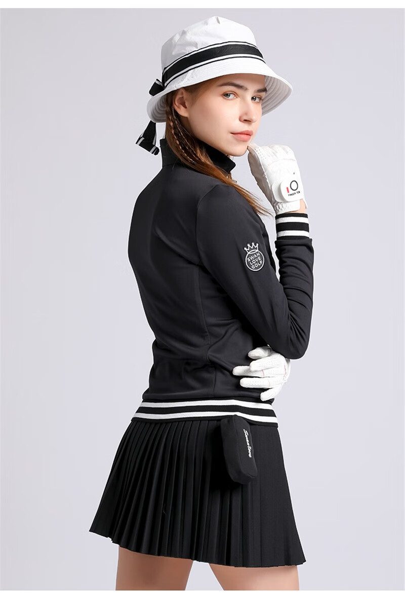科特迪兰(cotedylan) 品牌秋冬季高尔夫服装女风衣 2022新款高尔夫
