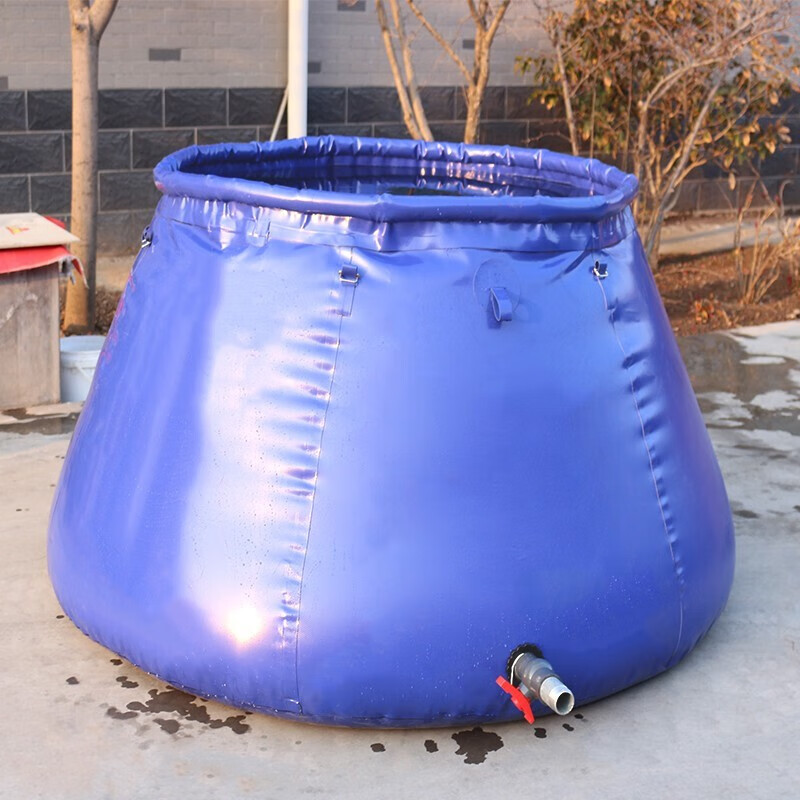 迷彩储水罐软体水囊户外定制大容量农村工地抗旱应急大型车载折叠水袋