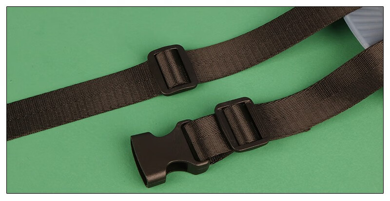 可狄(kedi)加厚背包扣卡扣插扣塑料黑色书包带子扣环日字扣头盔绳扣