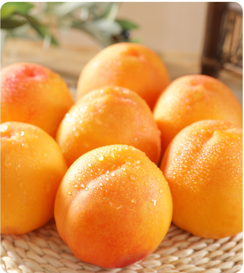 正宗平谷大桃黄油桃黄肉桃子脆甜多汁无毛新鲜当季水果当天采摘12粒