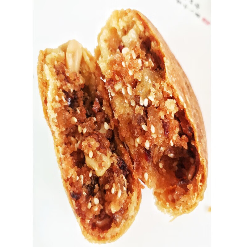 雁门郡 德福园 应县四油老式月饼 五仁礼盒装 手工传统晋式袋装 山西