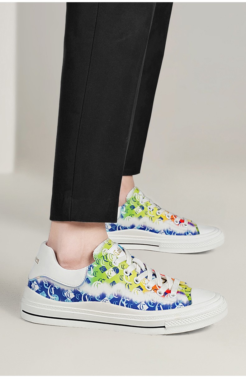 cabbeen卡宾潮流男鞋时尚百搭帆布鞋男士老北京布鞋男舒适百搭秋冬季