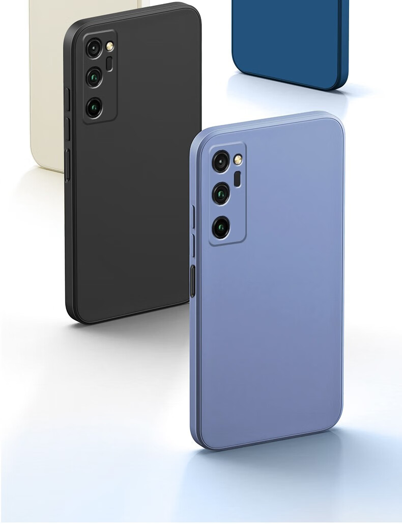 静微 荣耀v30手机壳华为v30pro保护套hono液态硅胶oxf软壳an00全包防