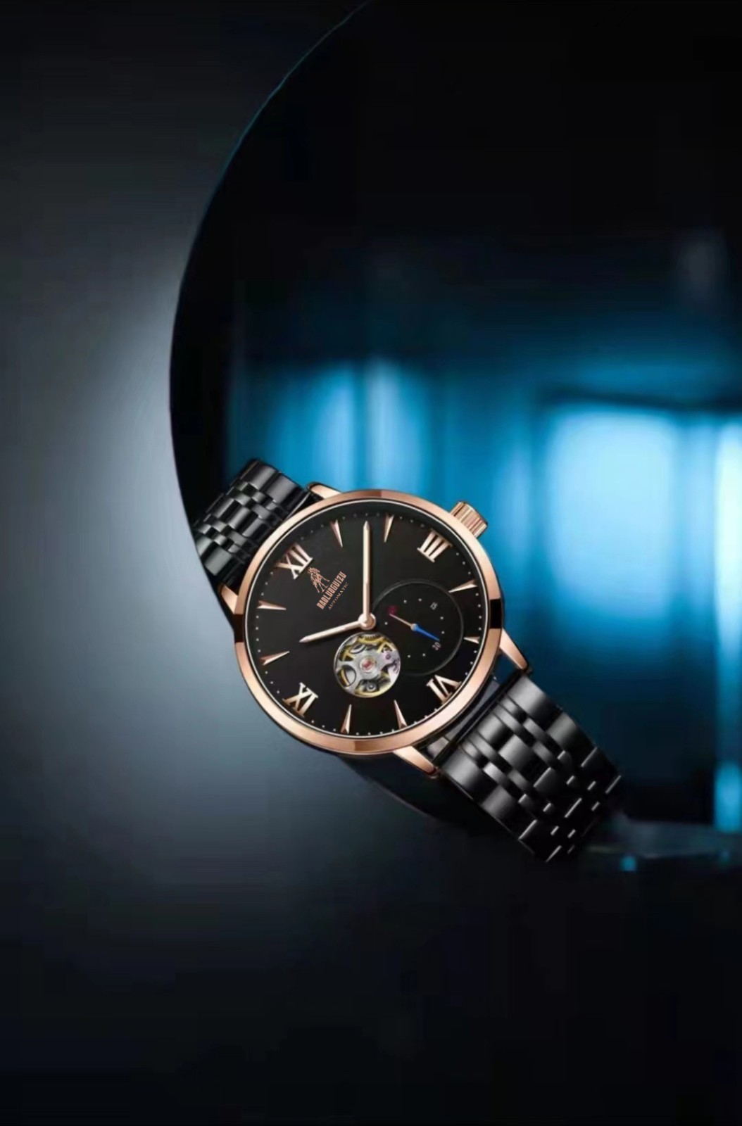 保罗贵族(baoluoguizu) 保罗贵族系列【典雅】男士高端腕表bl8995 间