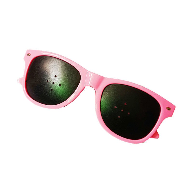 2-8岁儿童专用散光矫正器小孔眼镜有效矫正假性近视/散光/斜视 红色全