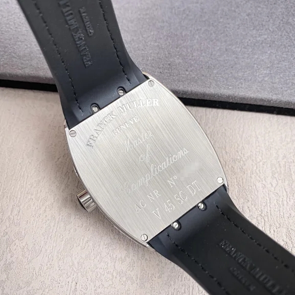 95新法兰克穆勒满天星精钢v45scdt后镶满钻自动机械男表no13789