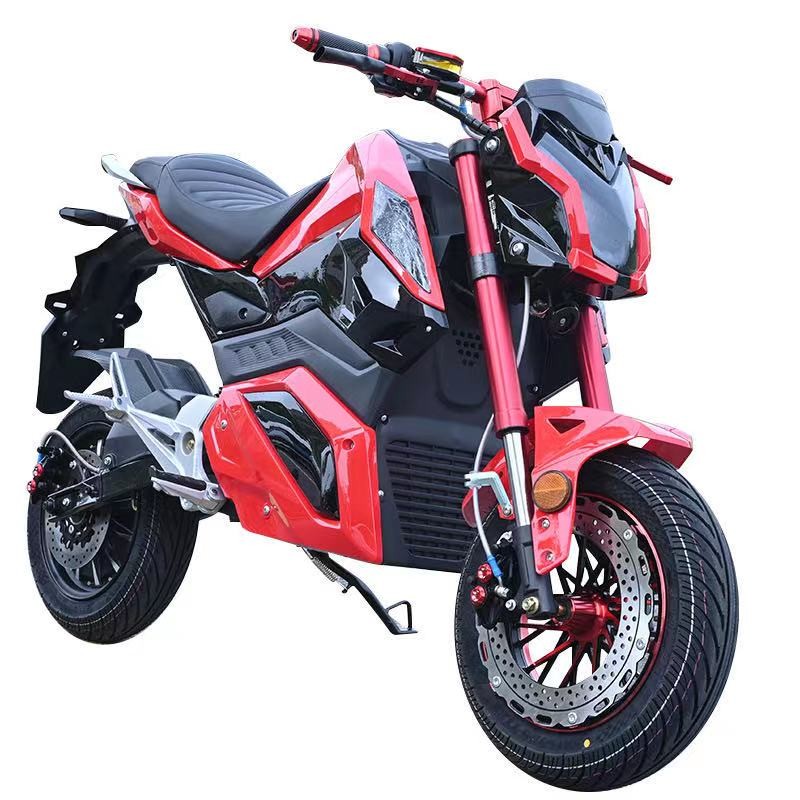 小猴子z6电摩m5小怪兽电瓶车中置电动车改装款成人酷车全部碟刹 蓝色