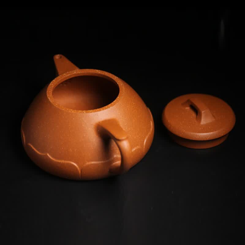 助理工艺师尹跃琴紫砂壶泡茶壶茶壶正品宜兴紫砂壶原矿降坡泥莲花石瓢