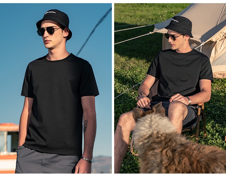 bullnmike品牌男装polo衫2022夏季新款男短袖韩版修身翻领休闲商务