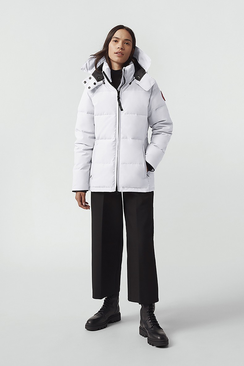 goose加拿大鹅 chelsea女士派克大衣大鹅羽绒服 3804l 433 北辰白 xl