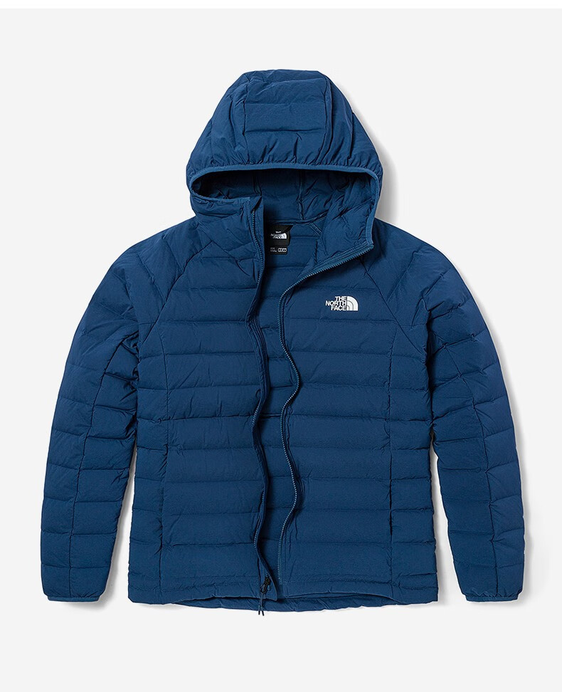 22秋冬款thenorthface北面男式户外短款600蓬鹅绒羽绒服外套7w7p 黑色