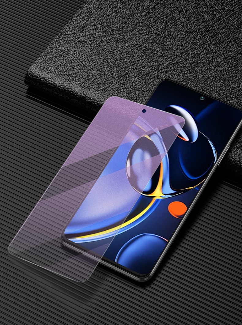 易京(yjing) 小米redmi 红米note11se钢化膜磨砂蓝光全屏手机保护贴膜