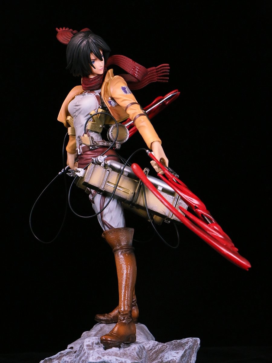进击的巨人手办模型雕像桌面收藏摆件 max艾伦(高26cm)【图片 价格