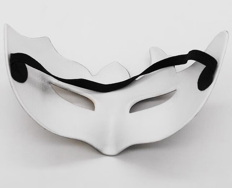 派对酒吧化妆舞会面具平头半脸喷漆彩绘眼罩威尼斯男女士金粉塑料喜