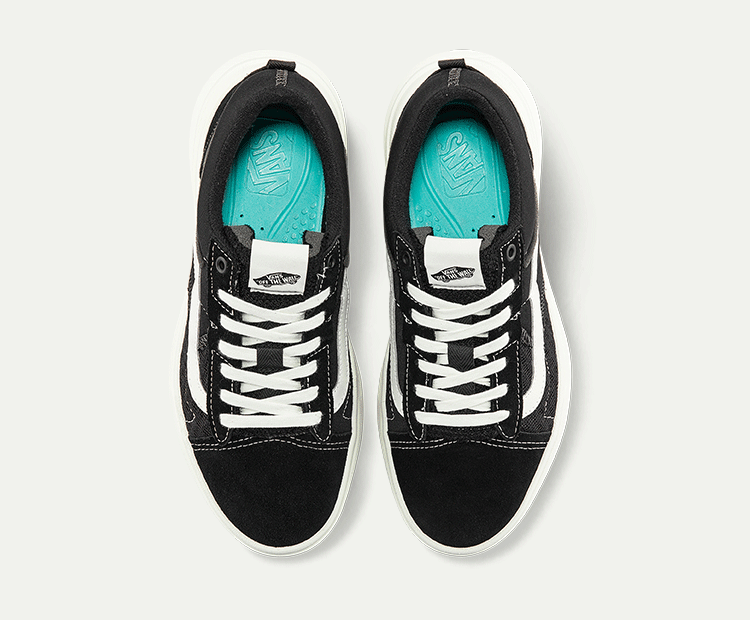 vans范斯官方 old skool overt cc增高厚底个性舒适男女板鞋 白色 41