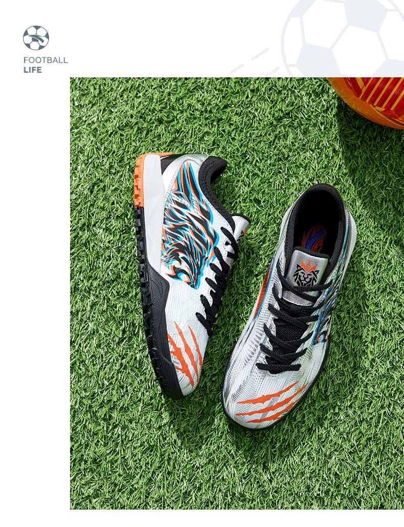 安踏儿童运动鞋男童鞋2022新款大童6-16岁官方旗舰商场同款雄狮足球鞋