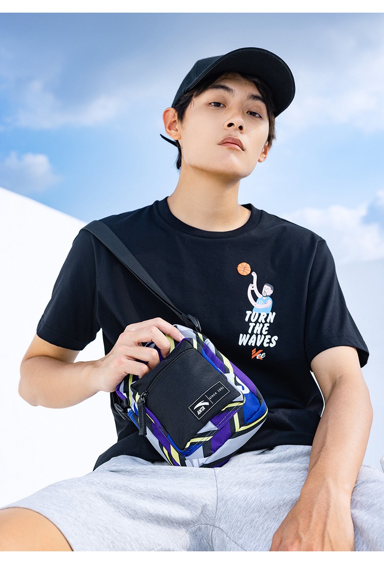 安踏kt运动透气短袖男士2022夏季款汤普森篮球系列休闲潮流舒适t恤